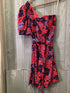 Lilly Pulitzer Dress Brialyn One Shoulder Ruby Red Heron My Own Size 16 New